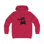 Sudadera universitaria mujer - Rojo fuego - Camiseta Much