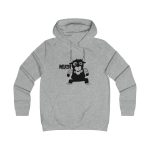 Sudadera universitaria mujer - Gris jaspeado claro - Camiseta Much