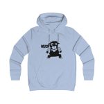 Sudadera universitaria mujer - Azul cielo - Camiseta Much