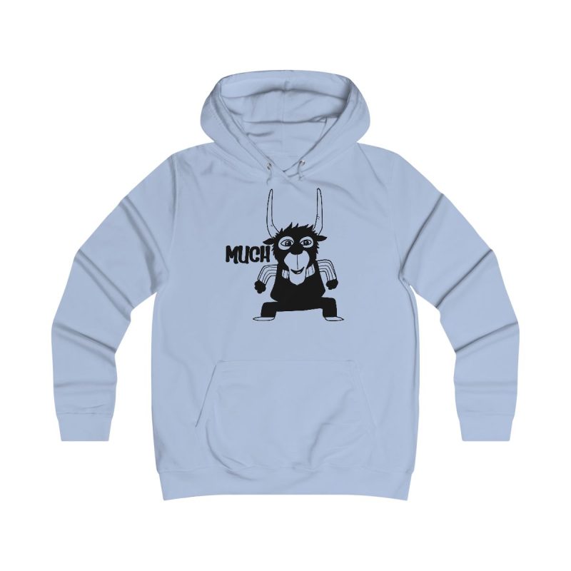 Sudadera universitaria mujer - Azul cielo - Camiseta Much