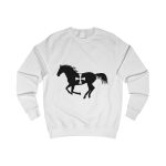 Sudadera clasica - Blanco artico - Cavall de Sant Joan