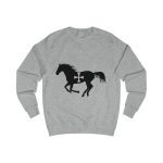 Sudadera clasica - Gris jaspeado claro - Cavall de Sant Joan