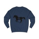 Sudadera clasica - Azul marino Oxford - Cavall de Sant Joan