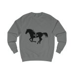 Sudadera clasica - Gris acero - Cavall de Sant Joan