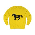 Sudadera clasica - Amarillo sol - Cavall de Sant Joan