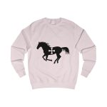 Sudadera clasica - Rosa bebe - Cavall de Sant Joan