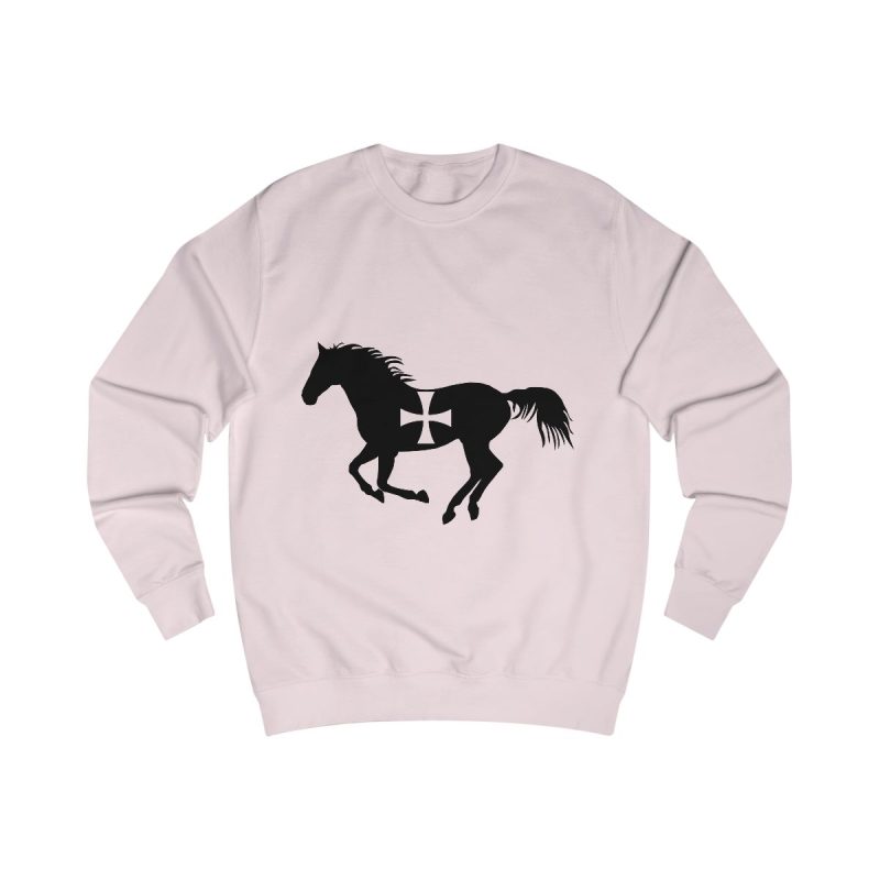Sudadera clasica - Rosa bebe - Cavall de Sant Joan