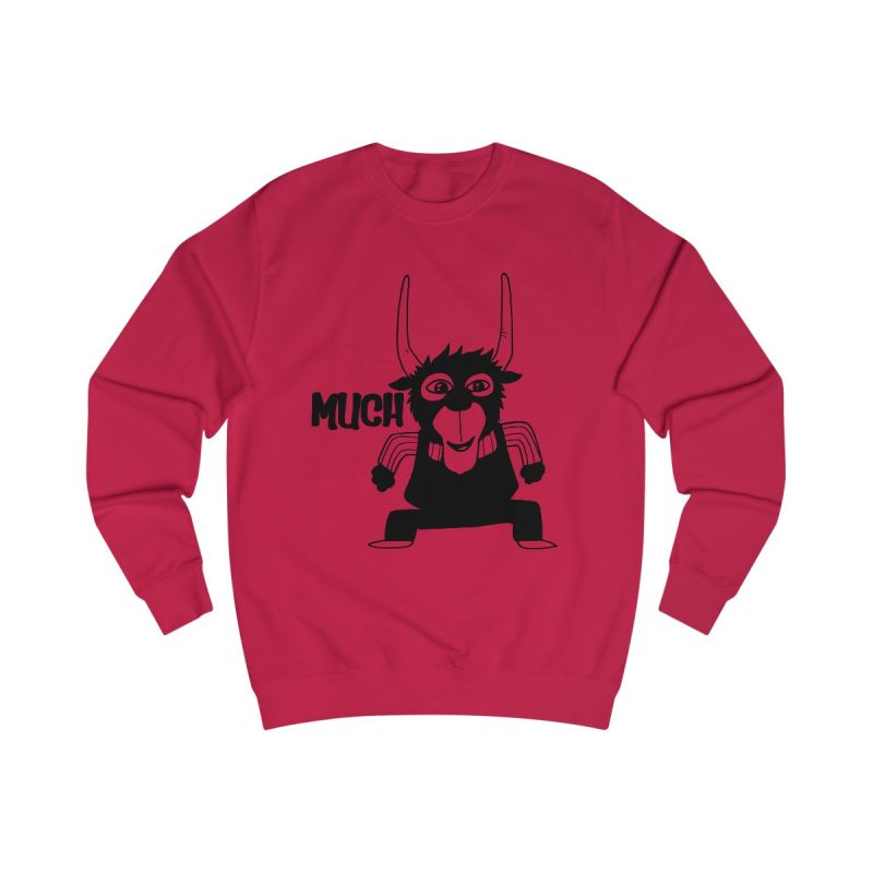 Sudadera clasica - Rojo fuego - Camiseta Much