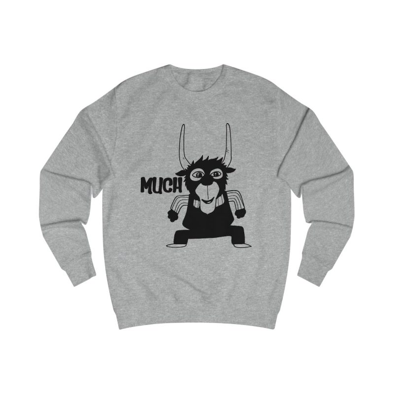 Sudadera clasica - Gris jaspeado claro - Camiseta Much