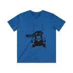 Camiseta hombre entallada cuello de pico - Azul royal - Camiseta Much Camiseta hombre entallada cuello de pico - Azul royal - Camiseta Much
