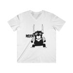 Camiseta hombre entallada cuello de pico - Blanco - Camiseta Much Camiseta hombre entallada cuello de pico - Blanco - Camiseta Much