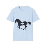 Camiseta Softstyle - Azul claro - Cavall de Sant Joan