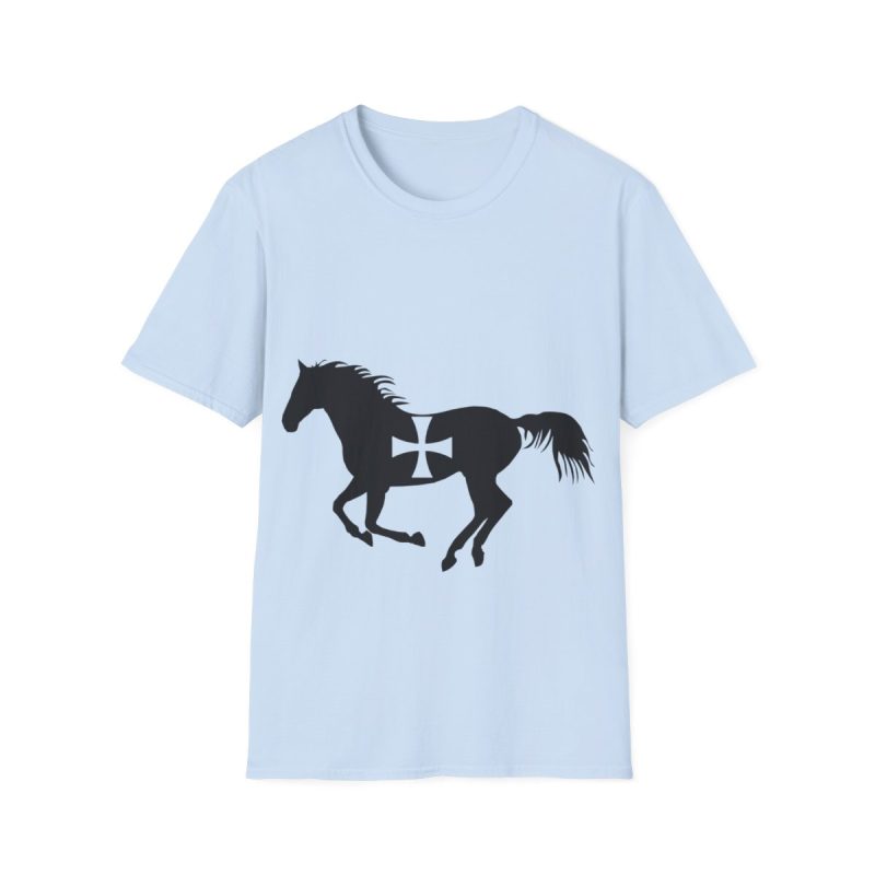 Camiseta Softstyle - Azul claro - Cavall de Sant Joan