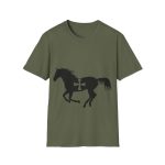 Camiseta Softstyle - Verde militar - Cavall de Sant Joan