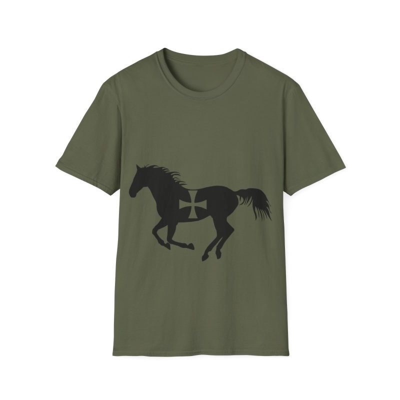 Camiseta Softstyle - Verde militar - Cavall de Sant Joan