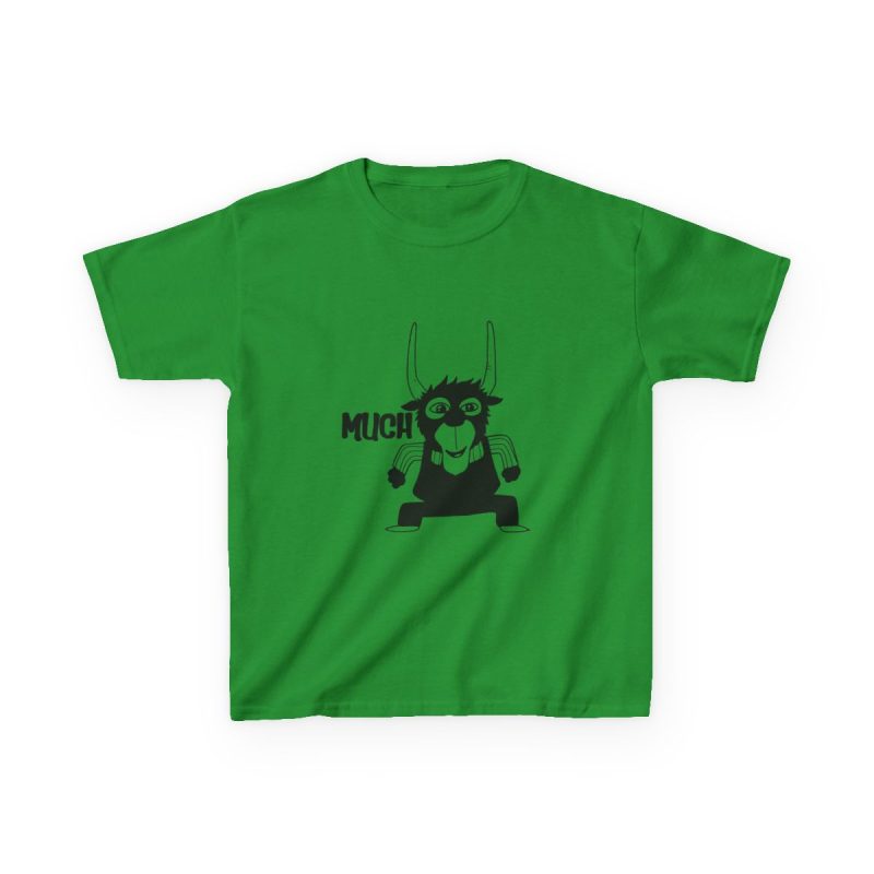 Camiseta infantil algodon grueso - Verde irlandes - Camiseta Much