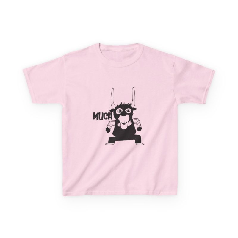 Camiseta infantil algodon grueso - Rosa claro - Camiseta Much