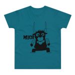 Camiseta hombre punto liso - Azul diva - Camiseta Much