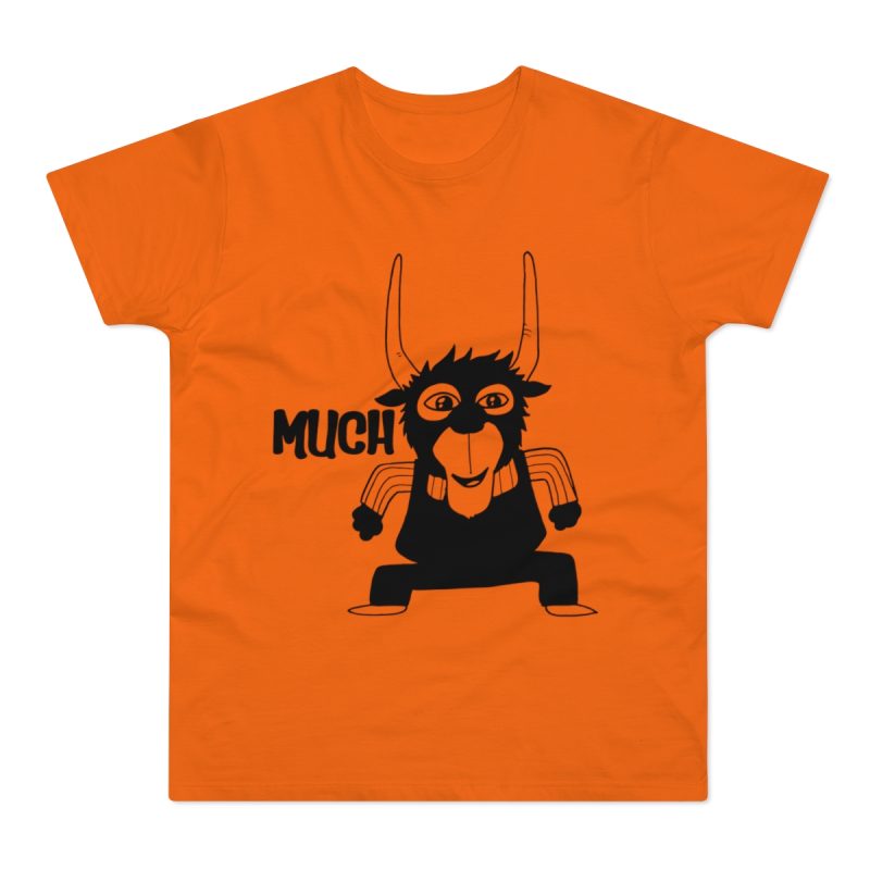 Camiseta hombre punto liso - Naranja - Camiseta Much