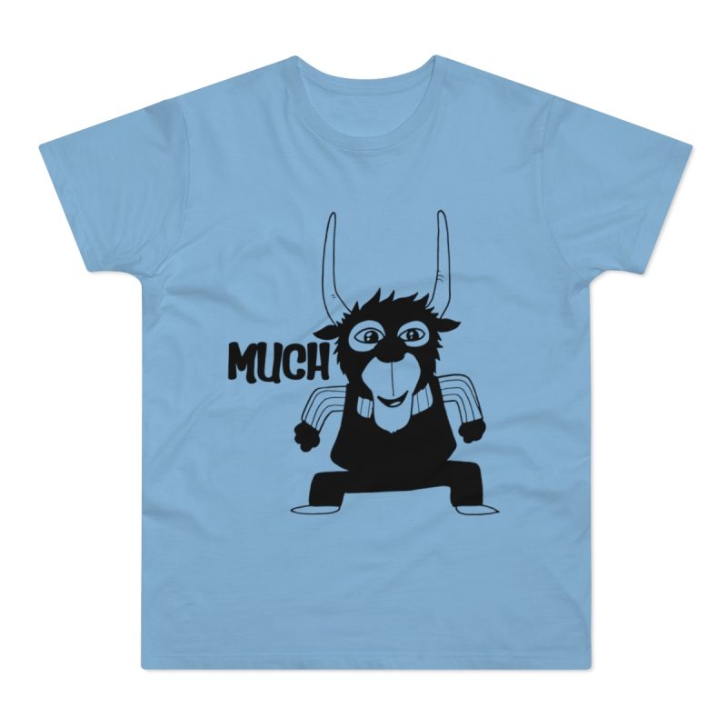 Camiseta hombre punto liso - Azul cielo - Camiseta Much