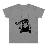 Camiseta hombre punto liso - Gris deportivo jaspeado - Camiseta Much