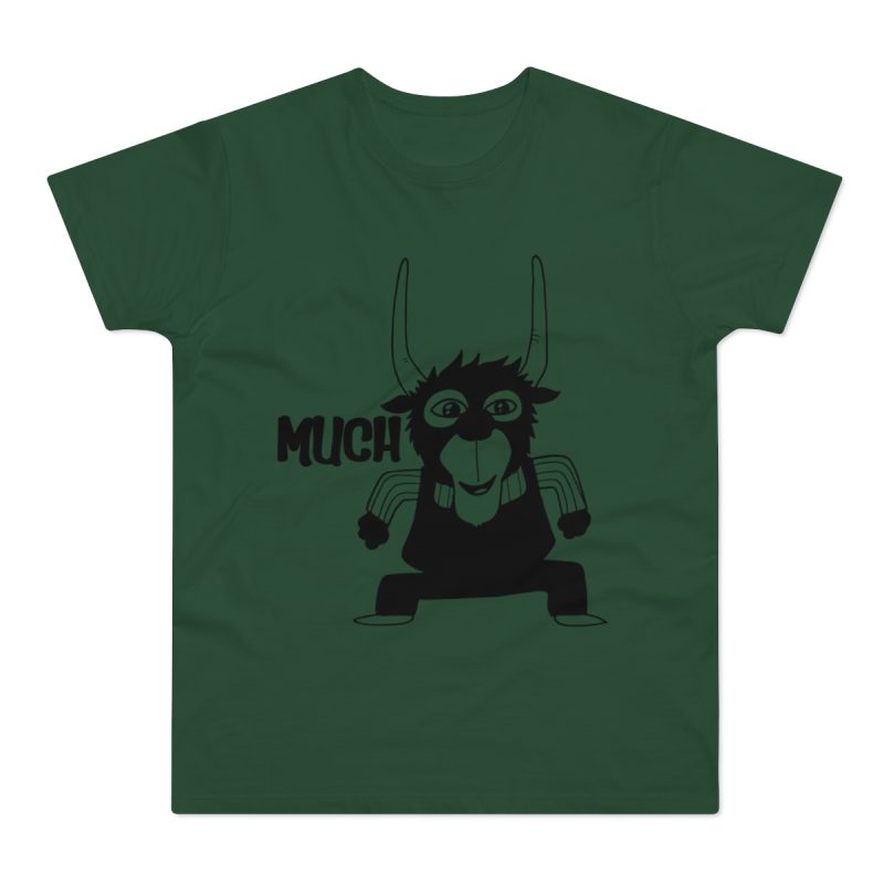 Camiseta hombre punto liso - Verde botella - Camiseta Much