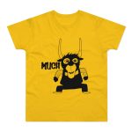 Camiseta hombre punto liso - Amarillo dorado - Camiseta Much