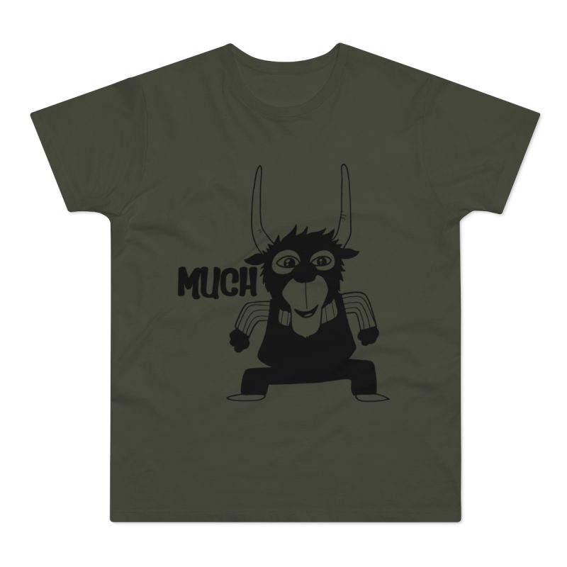 Camiseta hombre punto liso - Caqui urbano - Camiseta Much