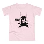 Camiseta mujer punto liso - Rosa orquidea - Camiseta Much