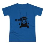 Camiseta mujer punto liso - Azul royal intenso - Camiseta Much