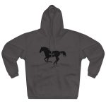Sudadera con capucha cerrada - Antracita - Cavall de Sant Joan