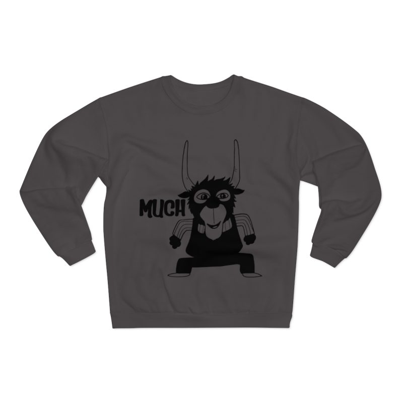 Sudadera cuello redondo premium - Antracita - Camiseta Much Sudadera cuello redondo premium - Antracita - Camiseta Much