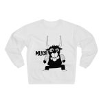 Sudadera cuello redondo premium - Blanco - Camiseta Much Sudadera cuello redondo premium - Blanco - Camiseta Much