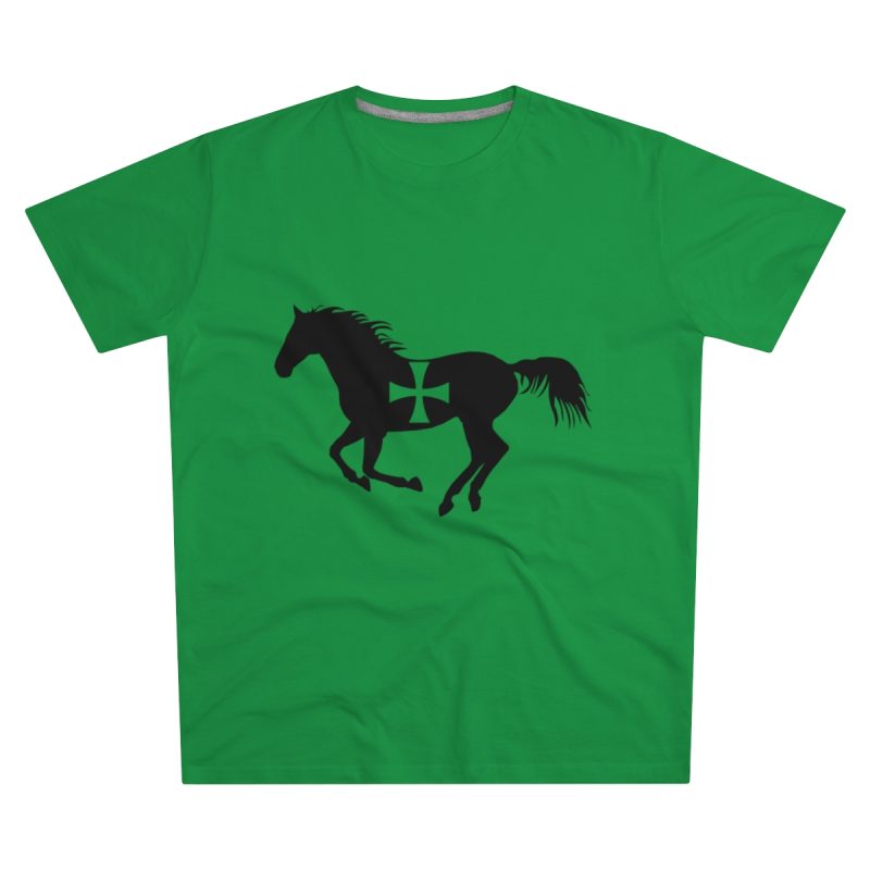 Camiseta hombre corte moderno - Verde Kelly - Cavall de Sant Joan