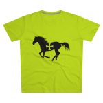 Camiseta hombre corte moderno - Verde lima - Cavall de Sant Joan