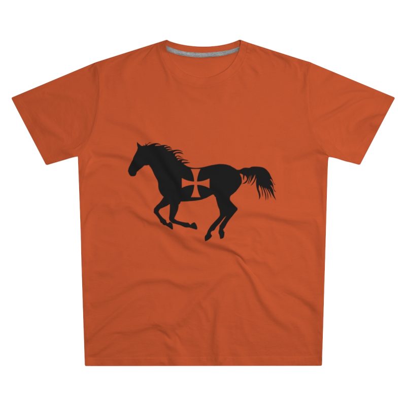 Camiseta hombre corte moderno - Naranja - Cavall de Sant Joan