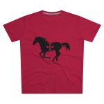 Camiseta hombre corte moderno - Rojo - Cavall de Sant Joan