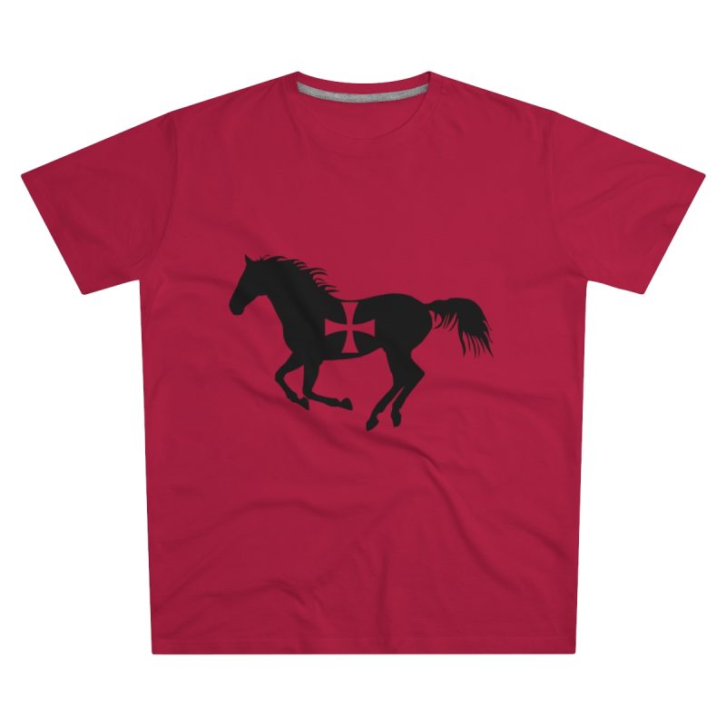 Camiseta hombre corte moderno - Rojo - Cavall de Sant Joan