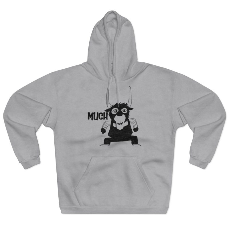 Sudadera con capucha cerrada - Gris jaspeado claro - Camiseta Much