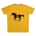 Camiseta hombre corte moderno - Amarillo girasol - Cavall de Sant Joan