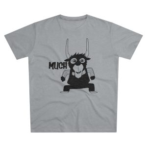 Camiseta hombre corte moderno - Gris Oxford claro - Camiseta Much
