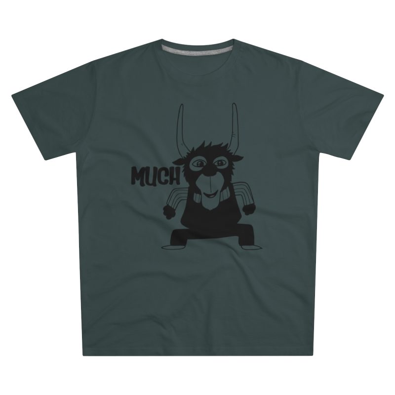 Camiseta hombre corte moderno - Gris marengo - Camiseta Much
