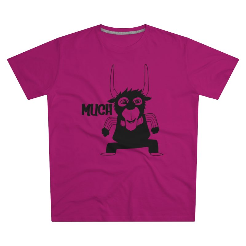 Camiseta hombre corte moderno - Rosa oscuro - Camiseta Much