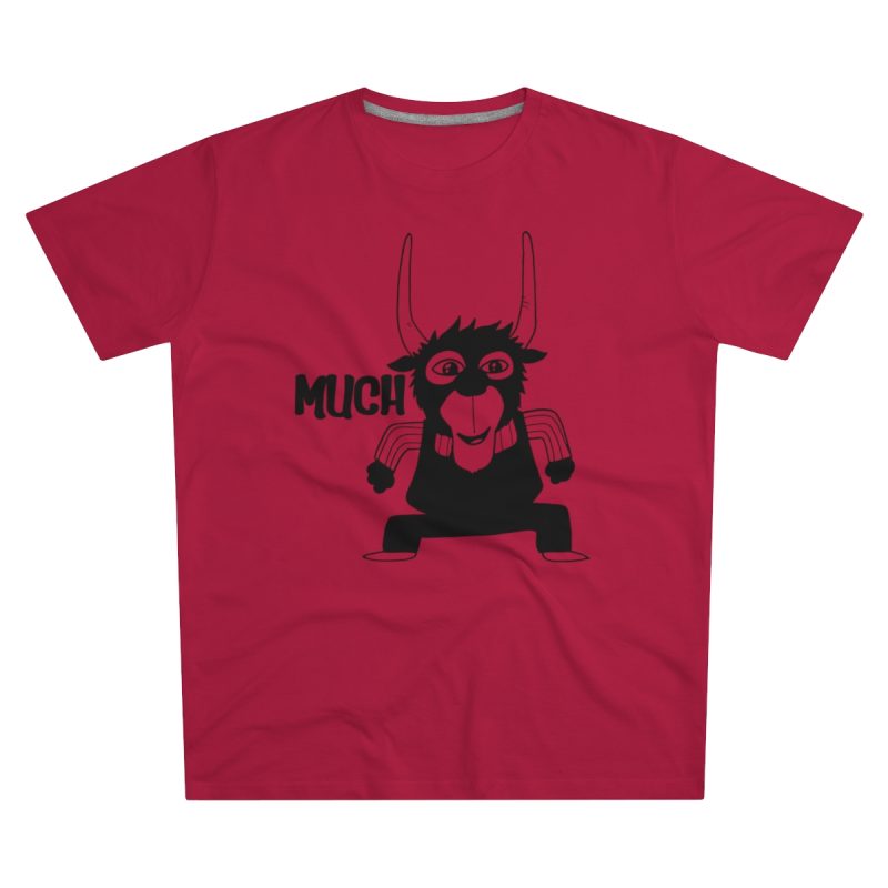 Camiseta hombre corte moderno - Rojo - Camiseta Much