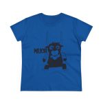Camiseta mujer algodon medio - Azul royal - Camiseta Much