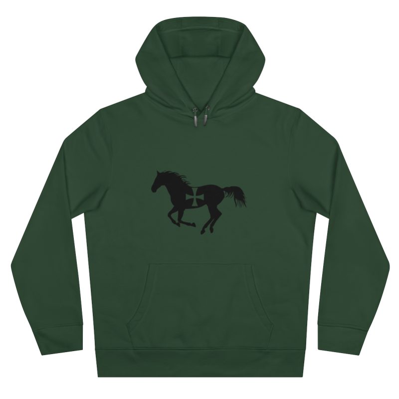 Sudadera con capucha King - Verde botella - Cavall de Sant Joan