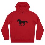 Sudadera con capucha King - Rojo - Cavall de Sant Joan Sudadera con capucha King - Rojo - Cavall de Sant Joan