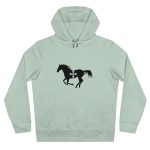 Sudadera con capucha King - Verde agua - Cavall de Sant Joan Sudadera con capucha King - Verde agua - Cavall de Sant Joan