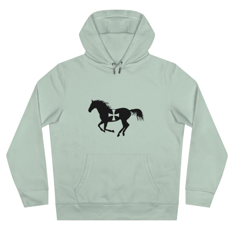 Sudadera con capucha King - Verde agua - Cavall de Sant Joan