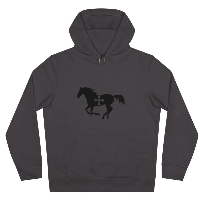 Sudadera con capucha King - Gris asfalto - Cavall de Sant Joan
